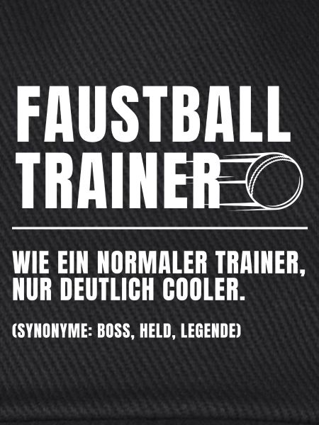 Faustball Trainer Definition