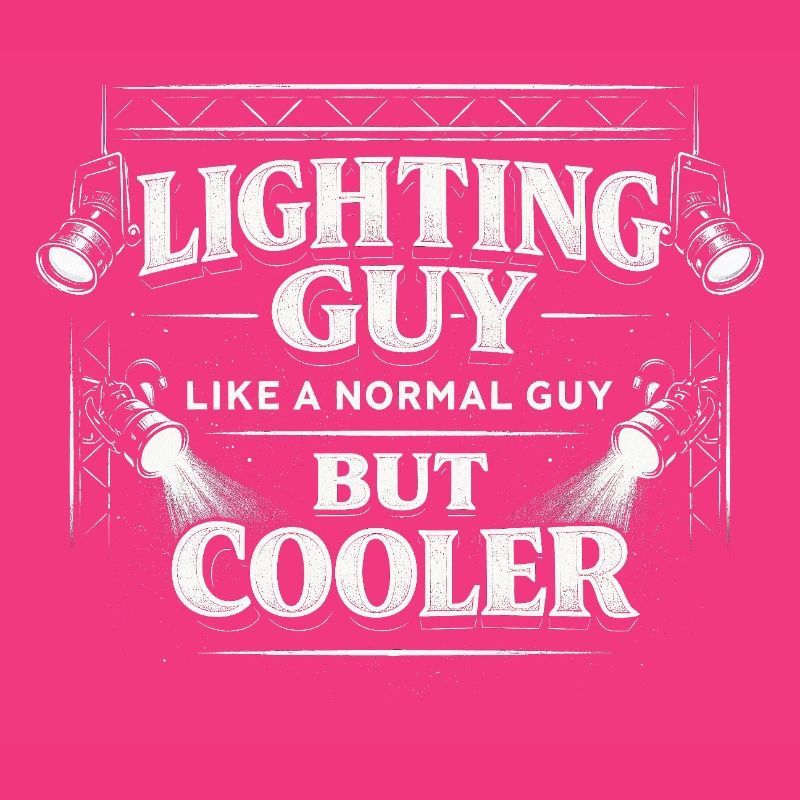 Lichttechniker Beleuchtungstechniker Lighting Guy