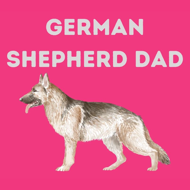 Vater eines Deutschen Schäferhundes
