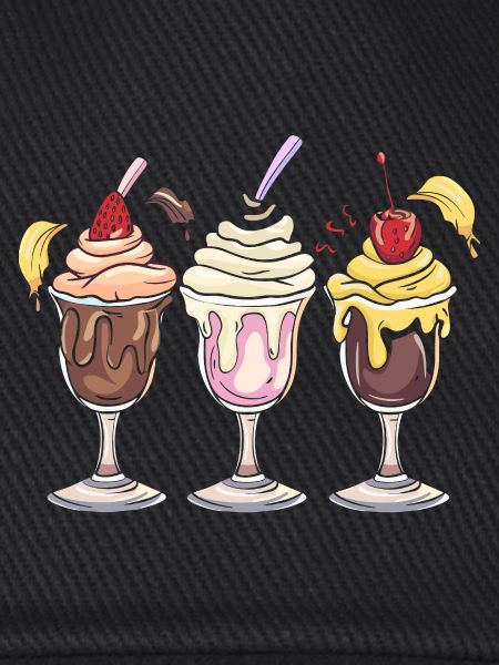 Eiscreme Eisbecher Grafik