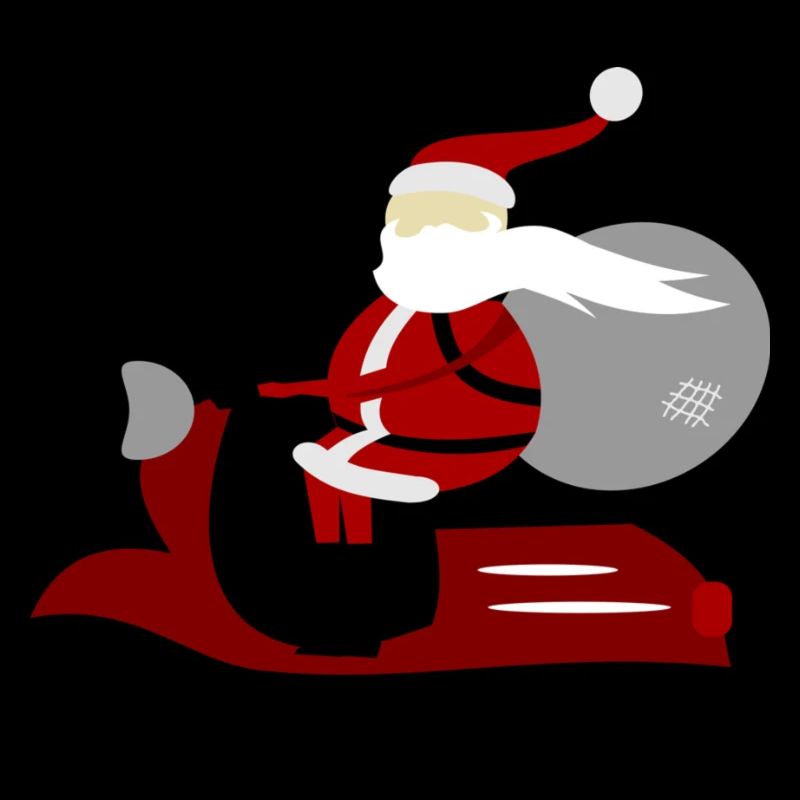 Weihnachten - Weihnachtsmann Roller