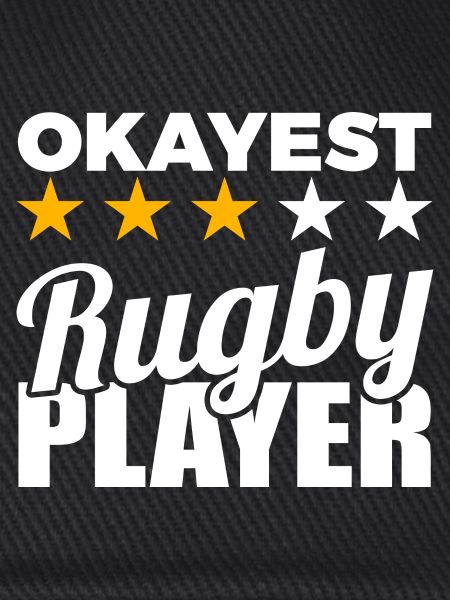 Witziger Rugbyspieler