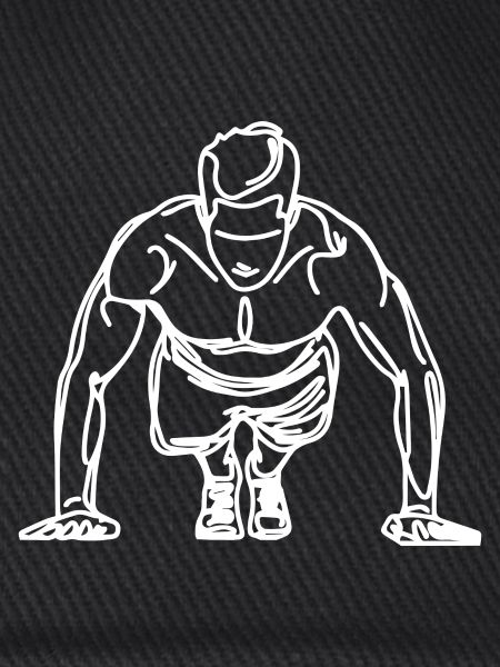 Bodybuilder Skizze