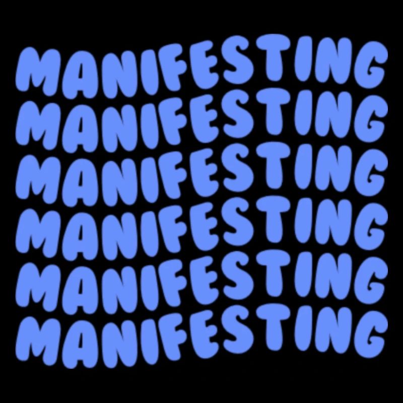 Manifesting light blue