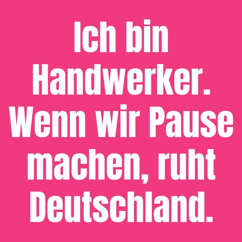 Handwerker Pause Deutschland