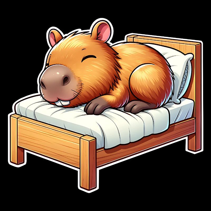 Capybara Schlafen