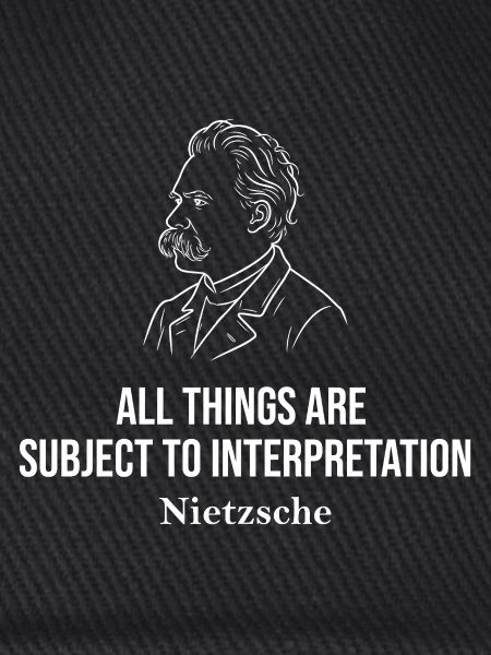 Nietzsche-Interpretations-Porträt-Tee