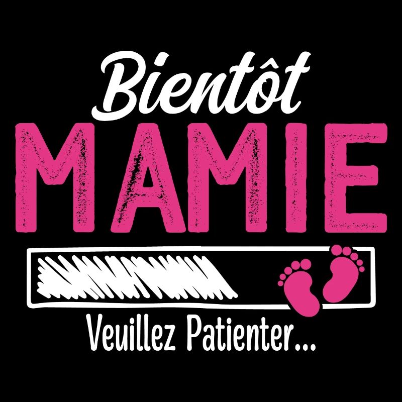 Bald Oma Zukünftige Großmutter