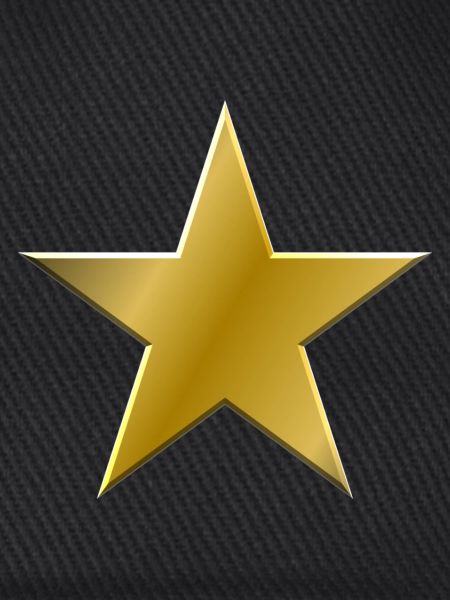 Goldener Stern Glanz
