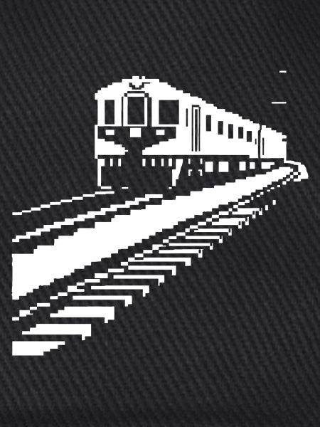 Eisenbahn Pixelkunst