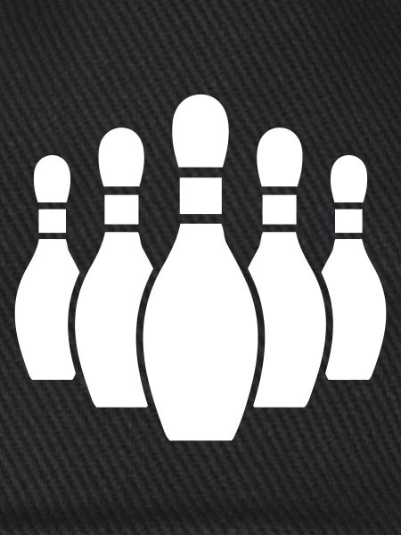 Bowling Pins Silhouette
