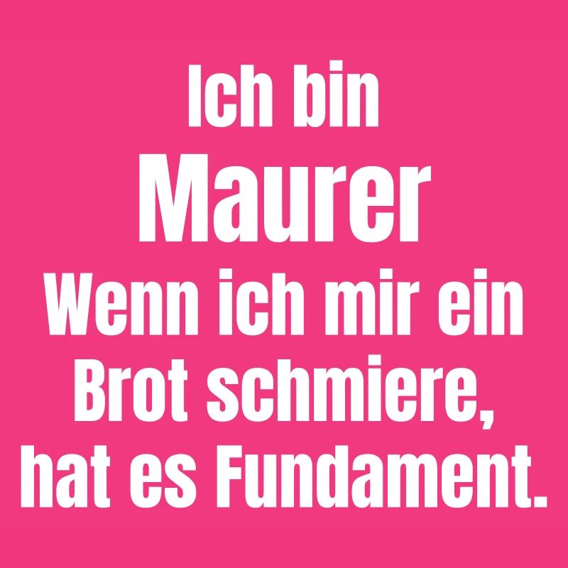 Bricklayer smears bread has foundation