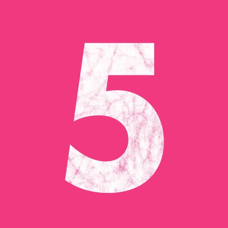 Numéro 5, numéro 5, cinq, cinq, cinq Numéro cinq