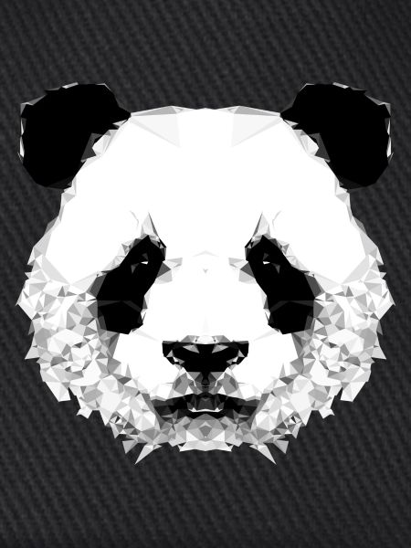 Geometrischer Panda
