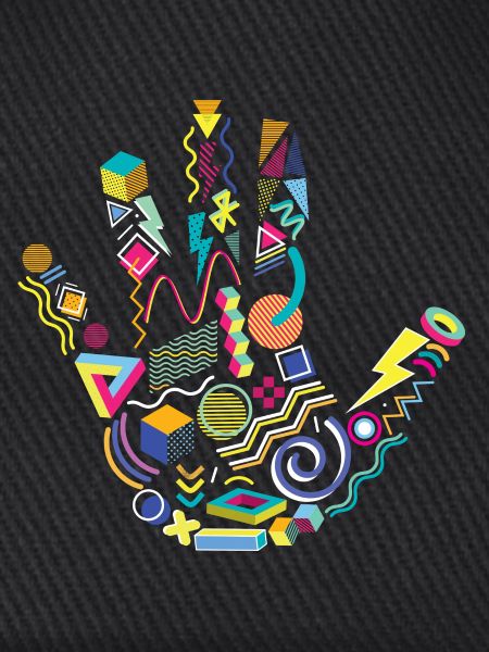 eighties hand