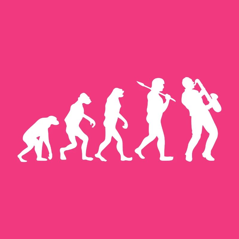 Evolution Saxofon Geschenk Musik Saxophon