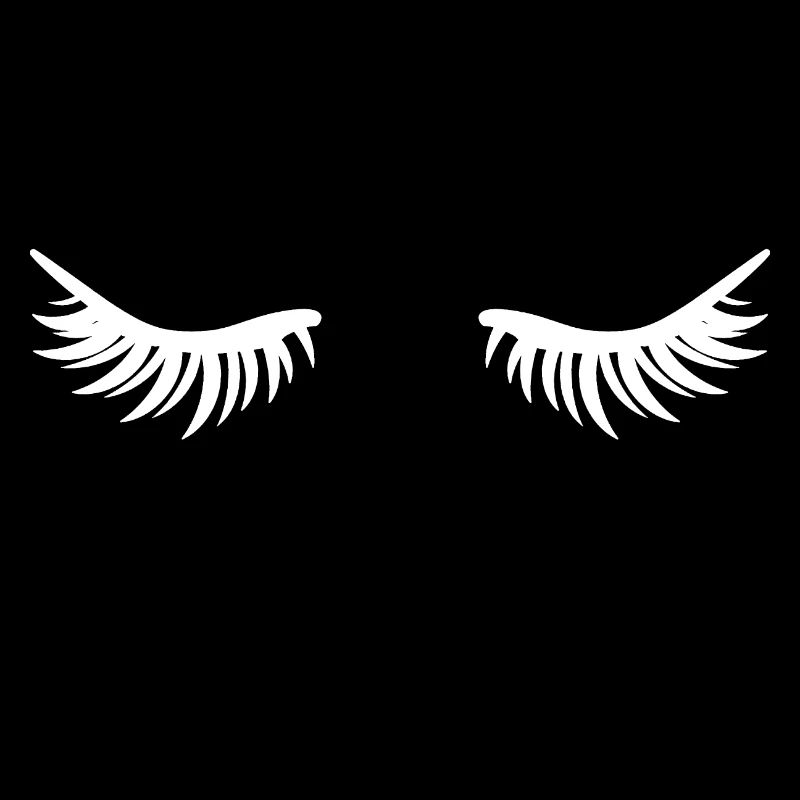 Closed eyes - eyelashes