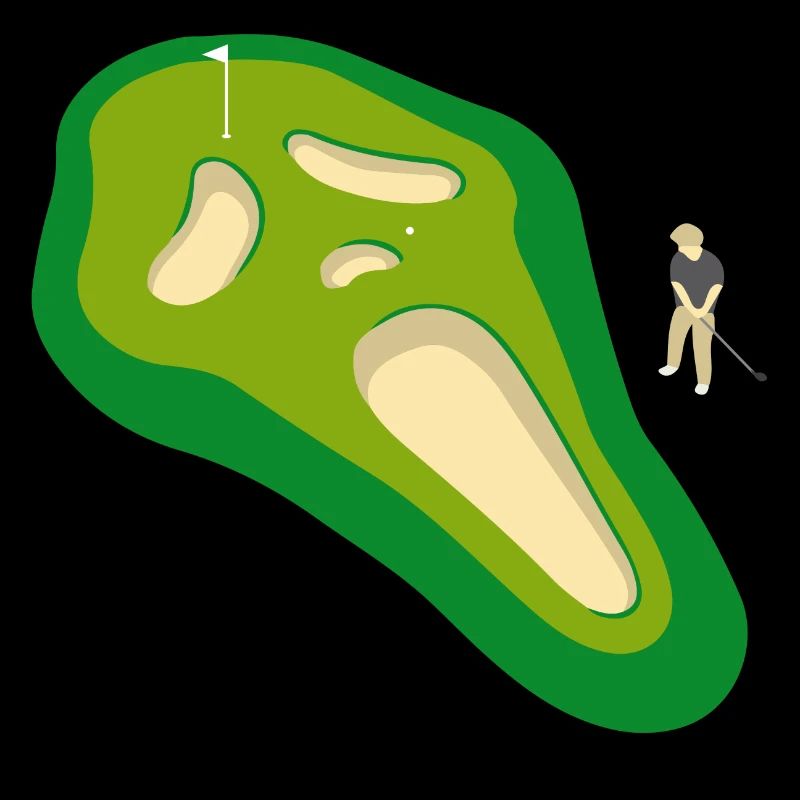 Golf skull