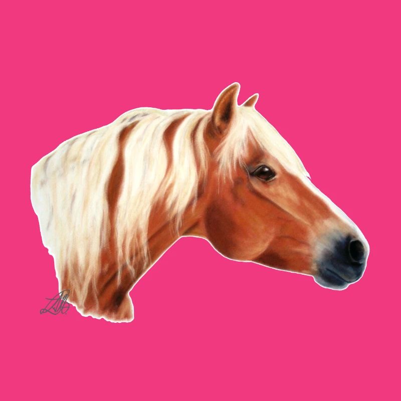Haflinger Pferd