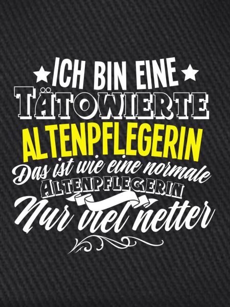 Altenpflegerin Tattoo