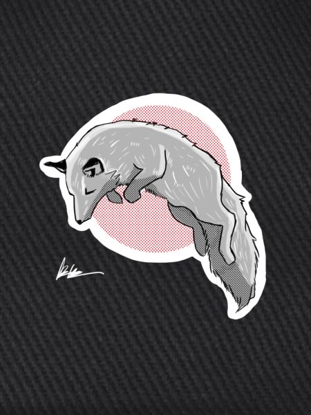 Jagd Schneefuchs