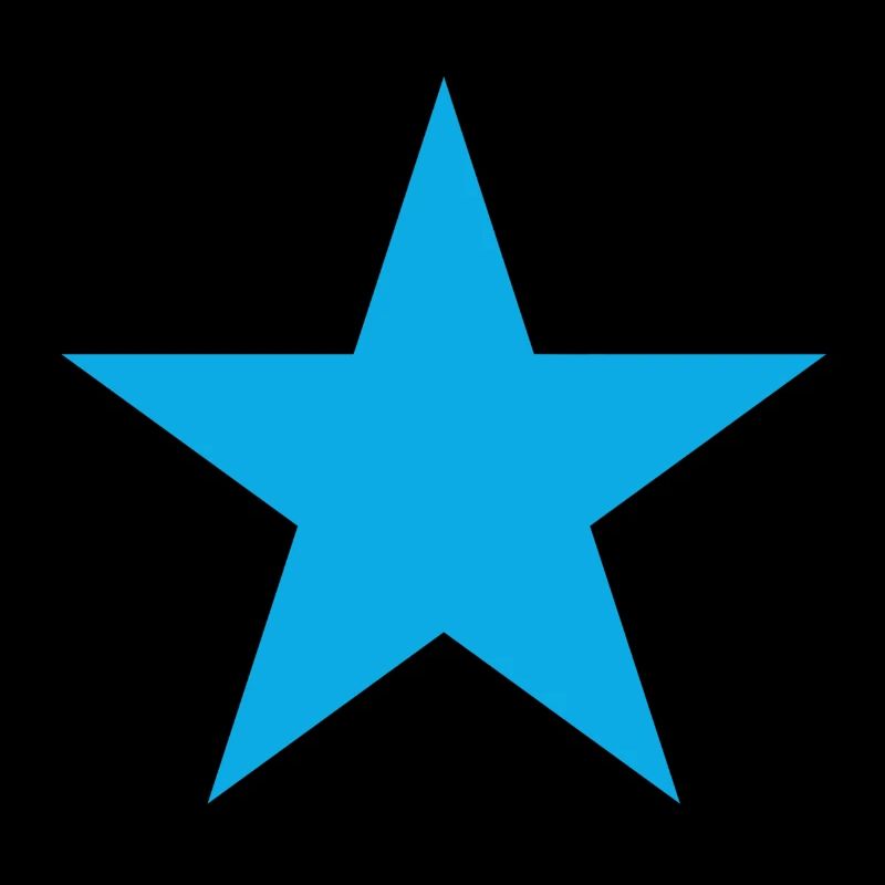 blauer Stern, blue star
