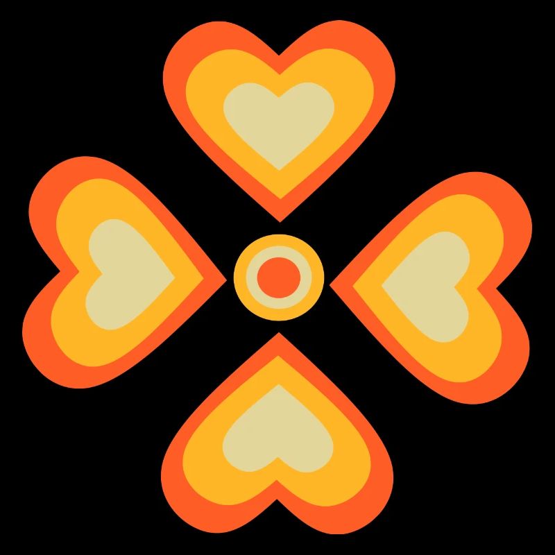 70s Flower Pattern