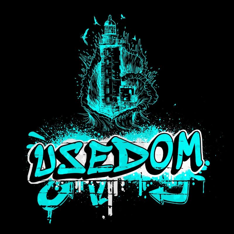 Usedom lighthouse design/gift idea