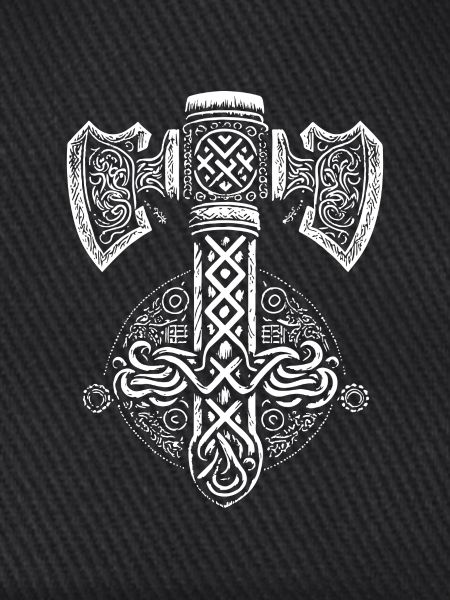 Symbol der Wikinger Mjöllnir