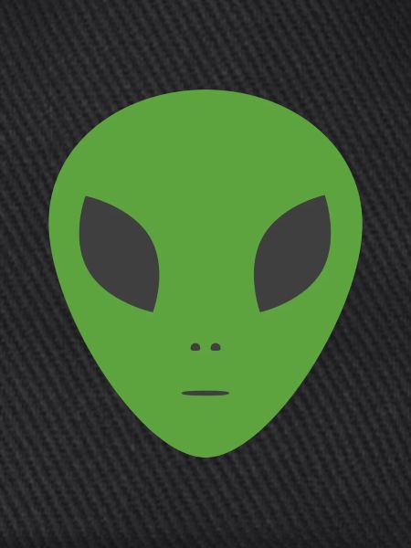 Grünes Alien