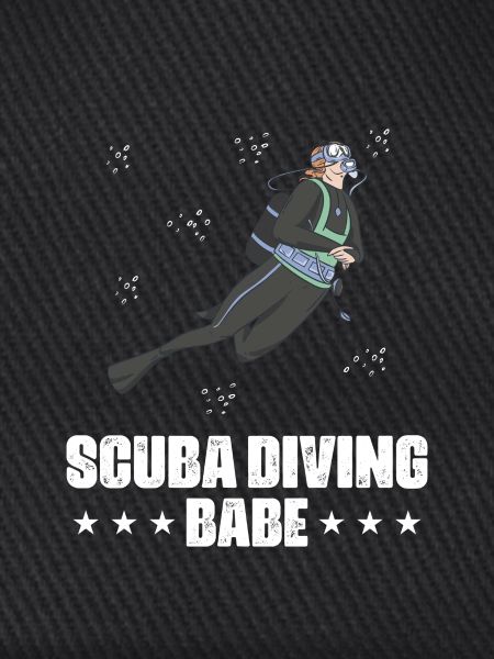 Scuba Diving Speerfischen Design