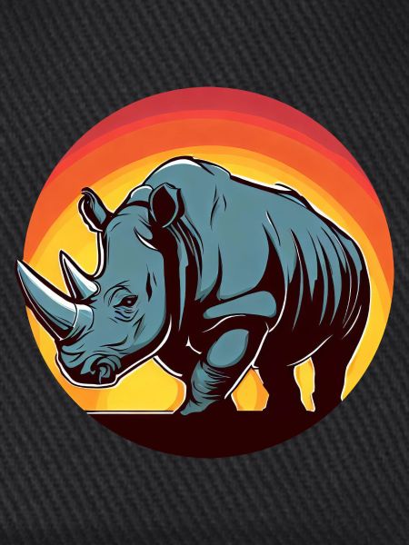 nashorn sunset rund