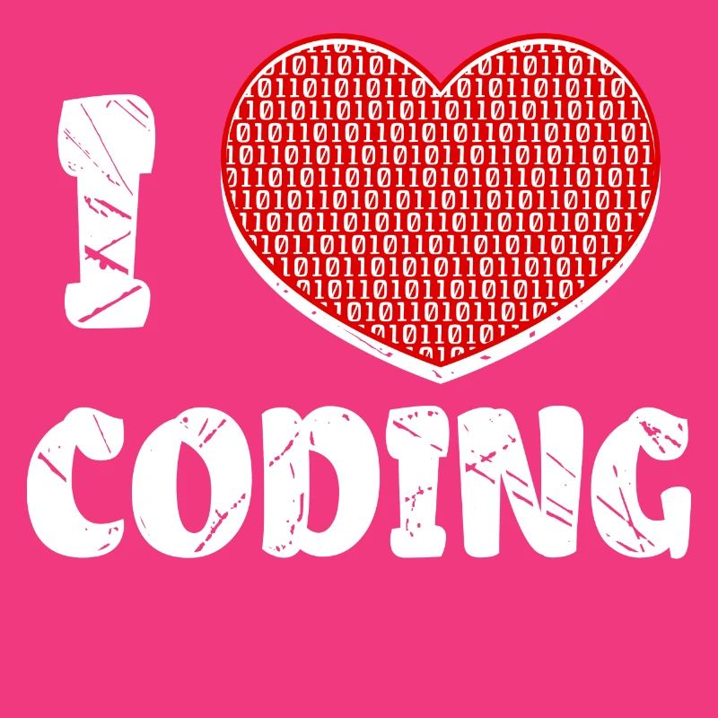 Developer Herz Coden Statement Programmierer