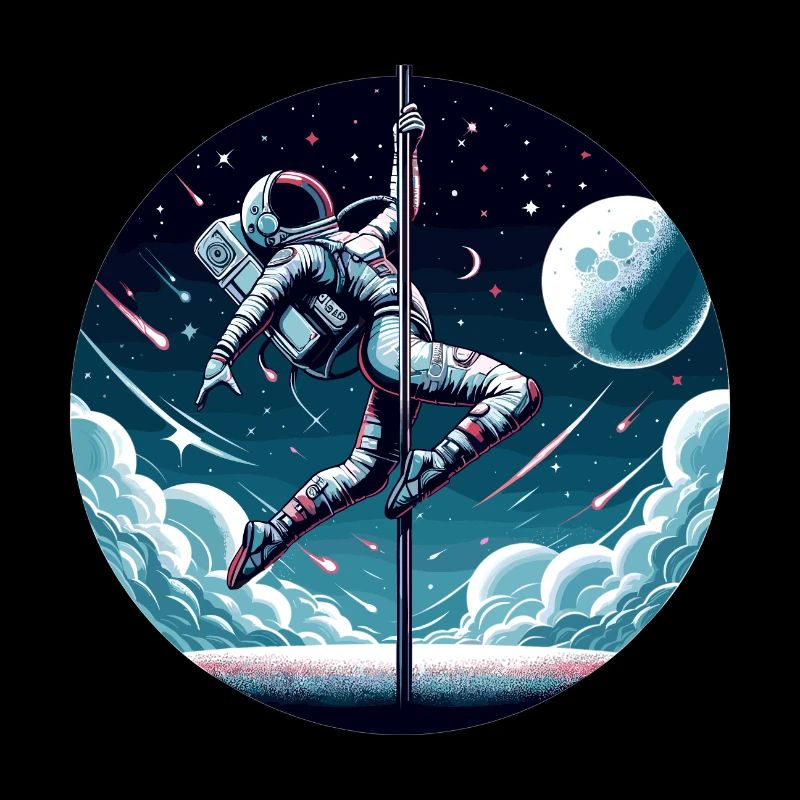 Pole dance astronaute Pole Dance cadeau