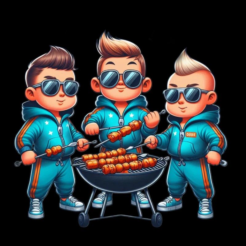 Coole Grill Freunde