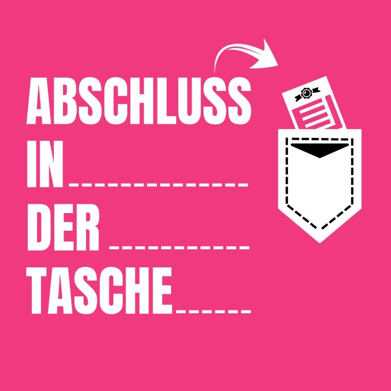 Abschluss in der Tasche Schulabschluss