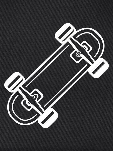 Skateboard Comic-Stil