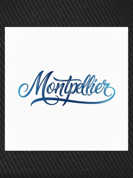Montpellier Handlettering Design