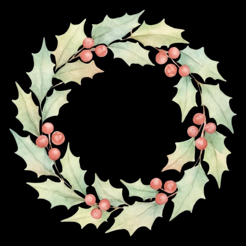 Couronne de houx﻿