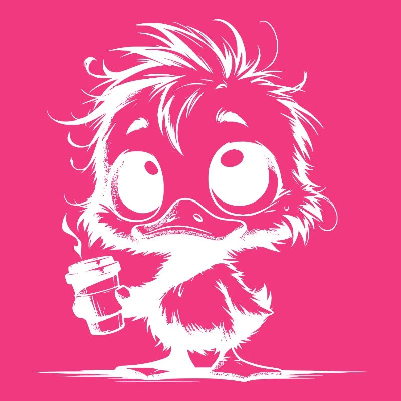 Duck in Survival Mode Caffeine Coma Mug