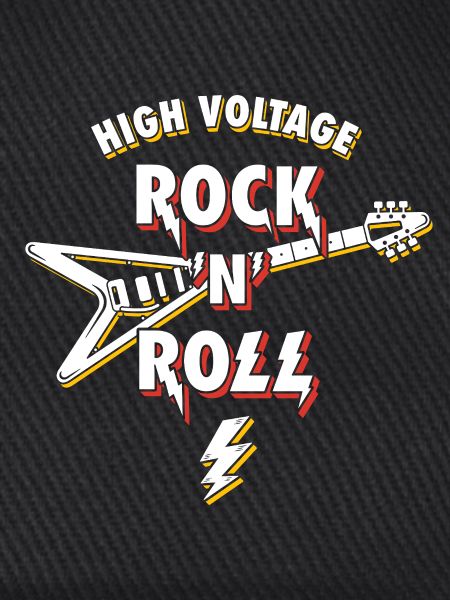 Hochspannungs-Rock'n'Roll-Gitarre