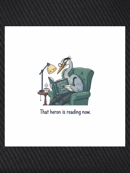 Quantenvogel-Lesen im Sessel