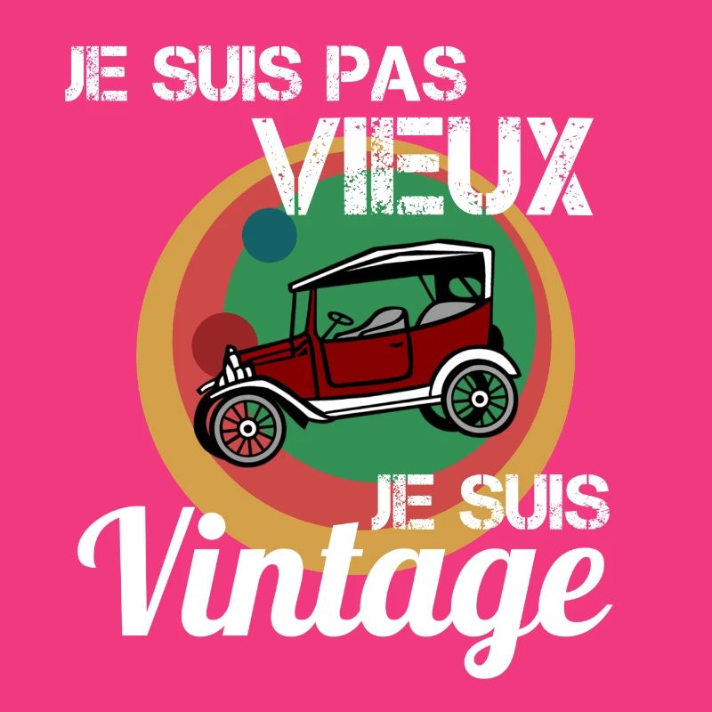 Ich bin kein altes Oldtimer-Auto