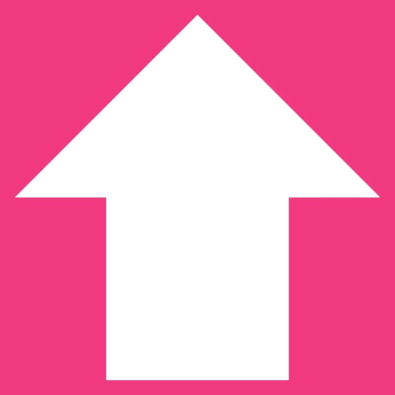 Pfeil-oben-Schild