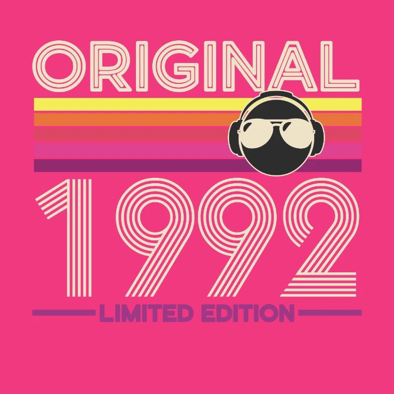 Original 1992 Édition Limitée Retro