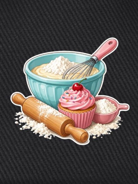 Pastellbackkunst Cupcake Teigschüssel