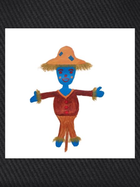 Susi Vogelscheuche Kindermotiv