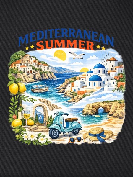 Mittelmeer-Sommer-Mosaik