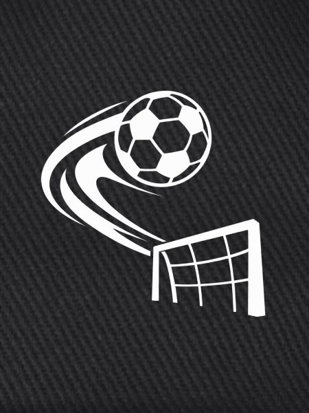 Spiralfußball ins Netz