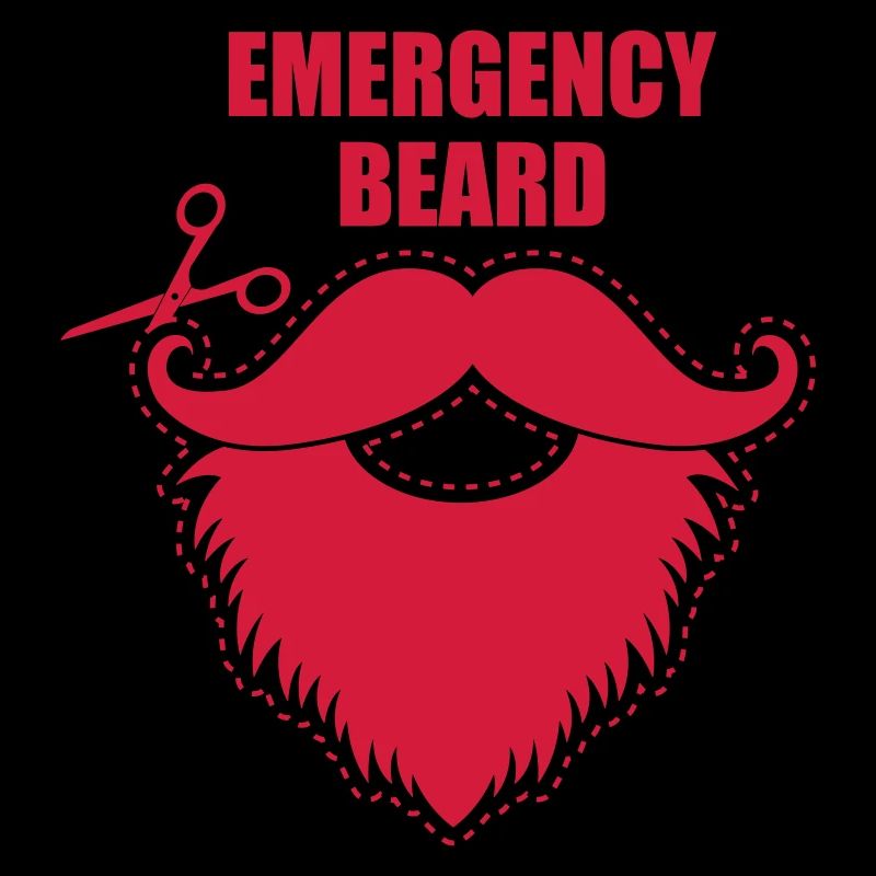 Schnurrbart Bart hipster